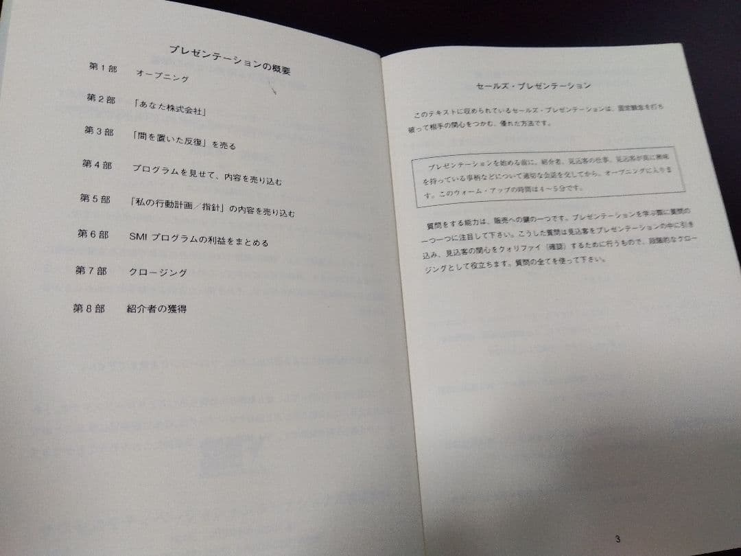 【非売品】SMI 営業トレーニングマニュアルセット