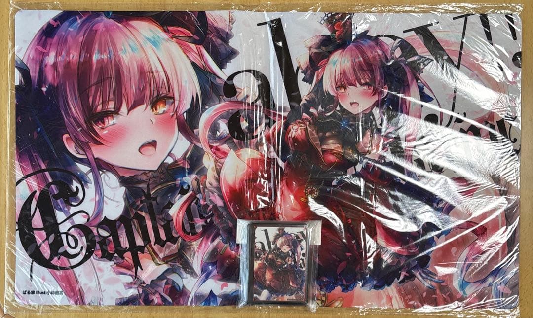 ホロライブ hololive 宝鐘マリン プレイマット スリーブ セット