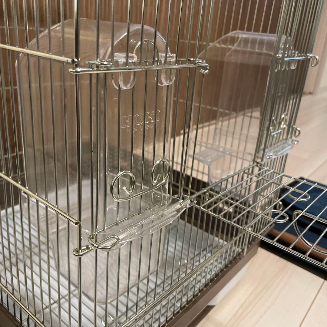 HOEI 35手乗り コミュニケーション 鳥かご　ホーエイ　カバー　止まり木