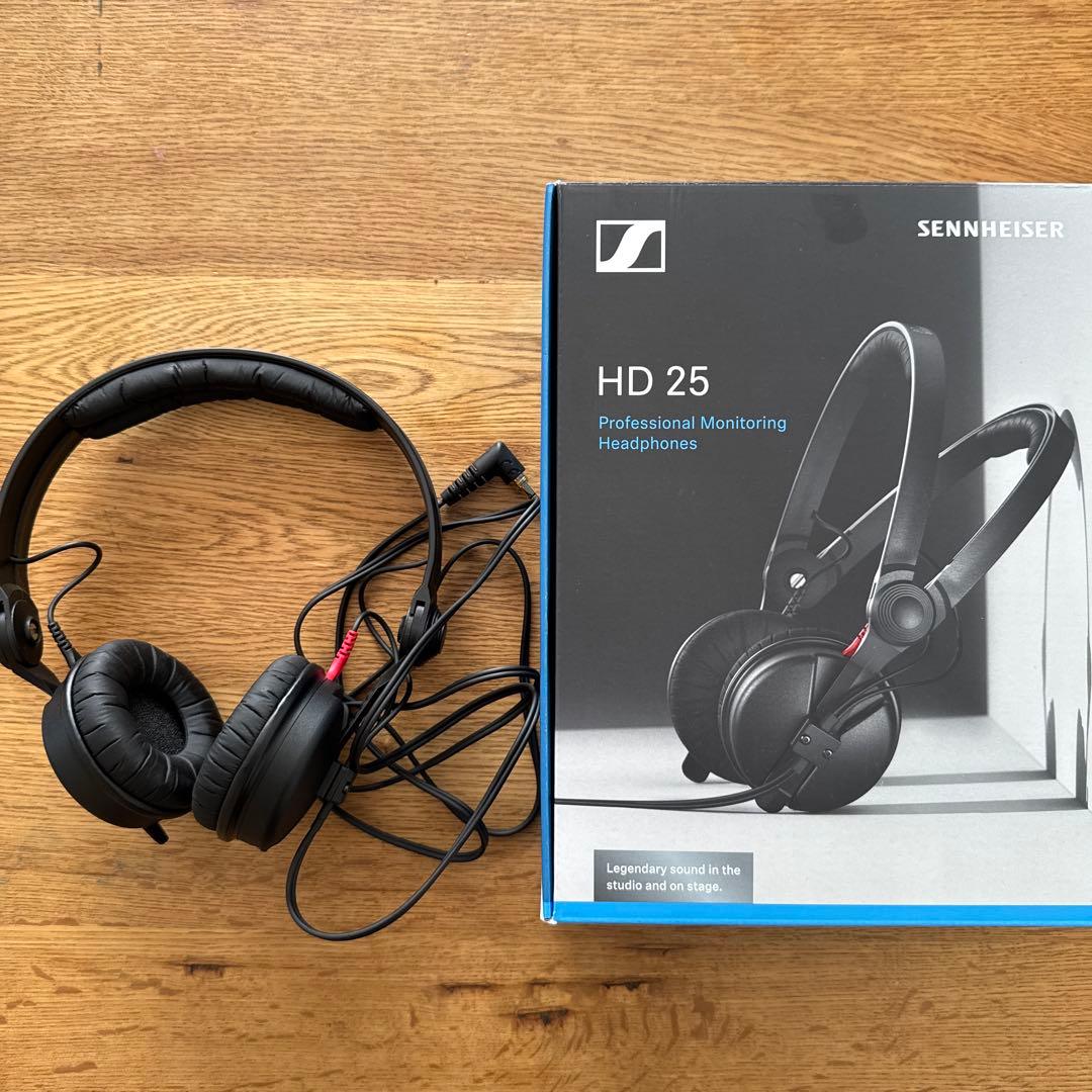 美品 ゼンハイザー HD25 ヘッドホン