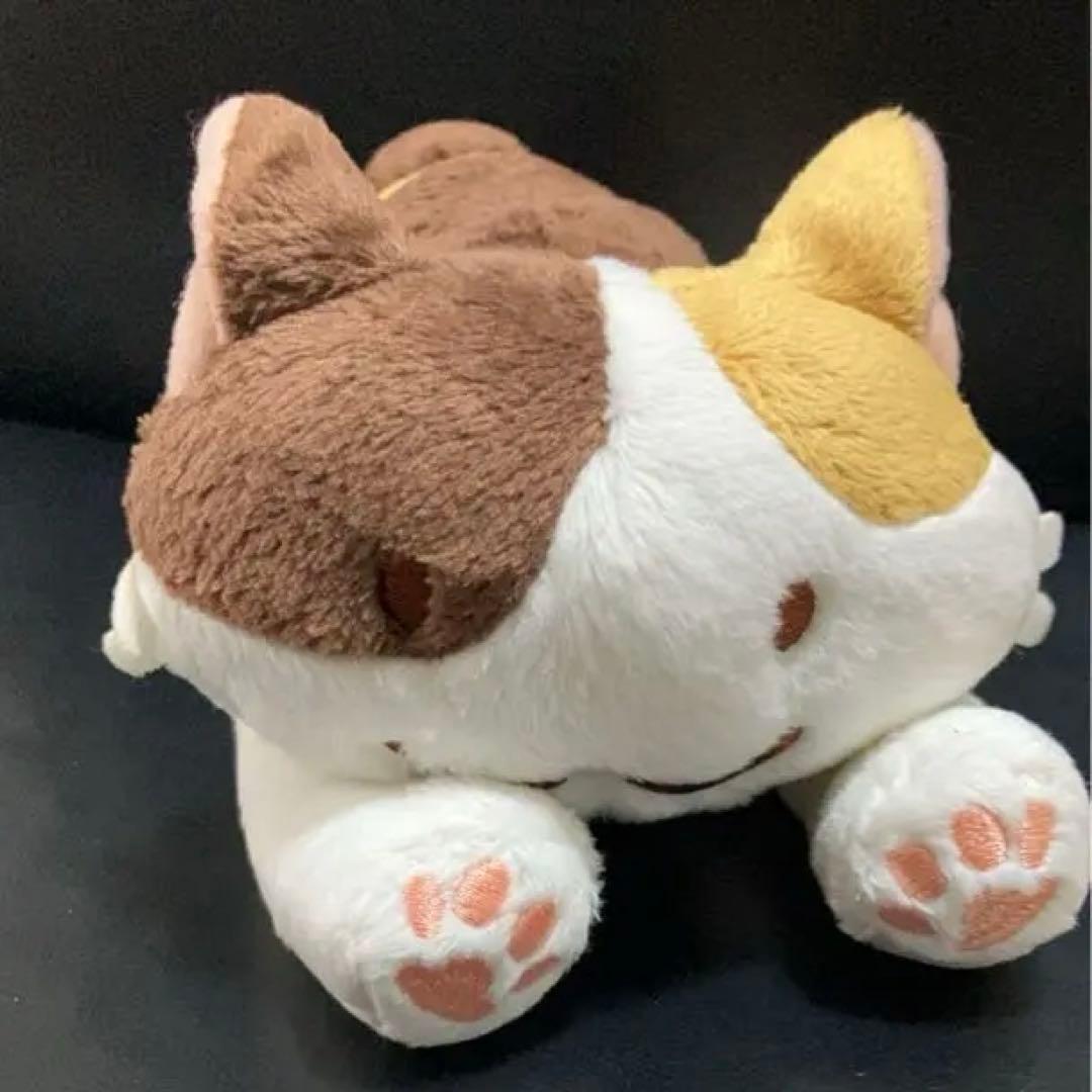 レア！フリュー つみネコ くったりぬいぐるみ２ 三毛猫