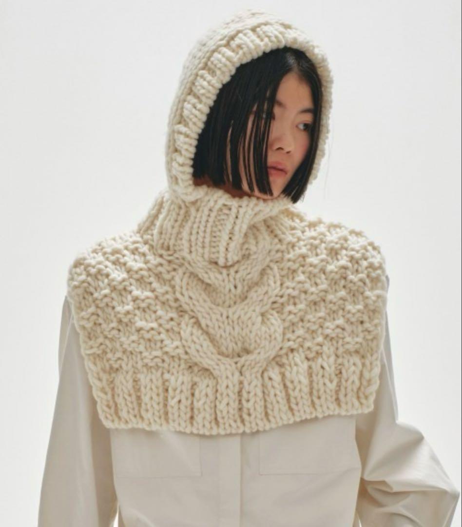 TODAYFUL ハンドニットバラクラバ ニット帽 フード新品　完売