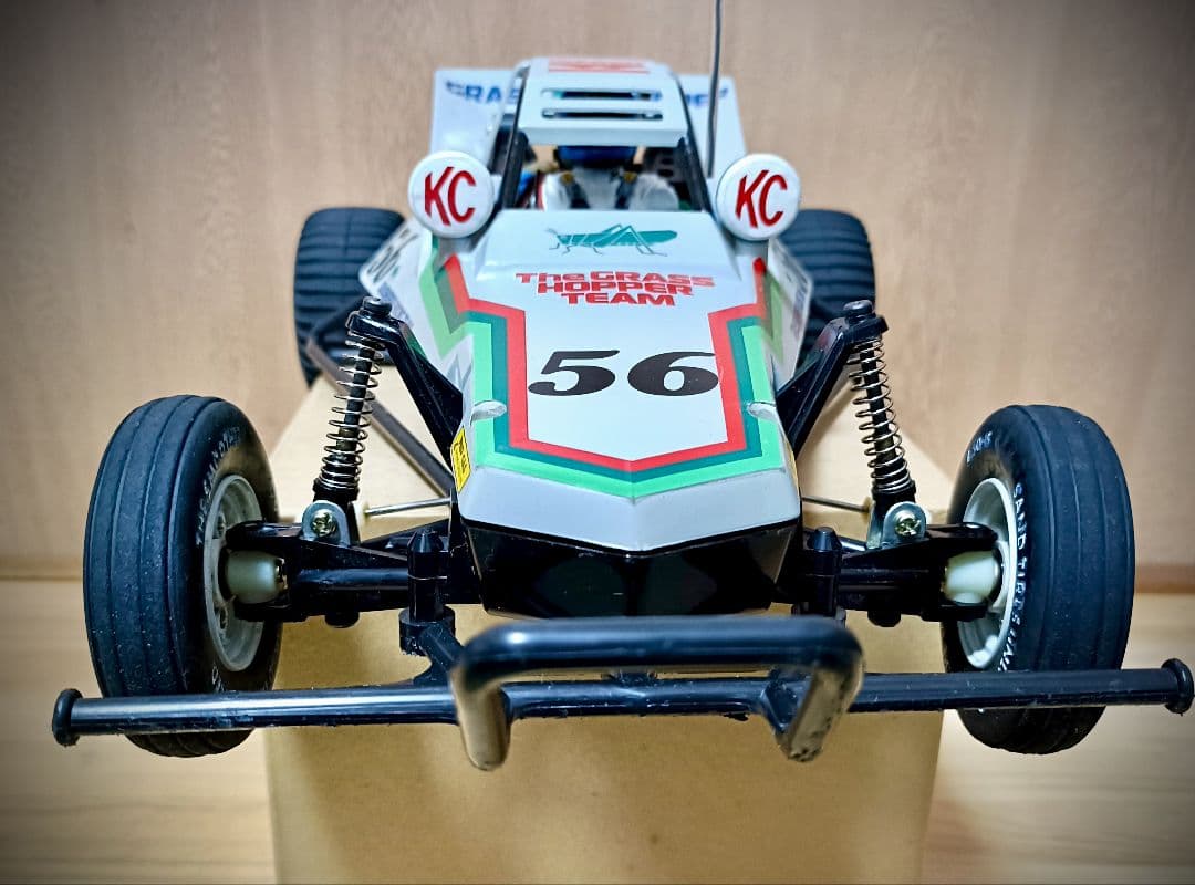 タミヤ グラスホッパー 1/10 RCカー 当時物(小鹿) プロポ付き