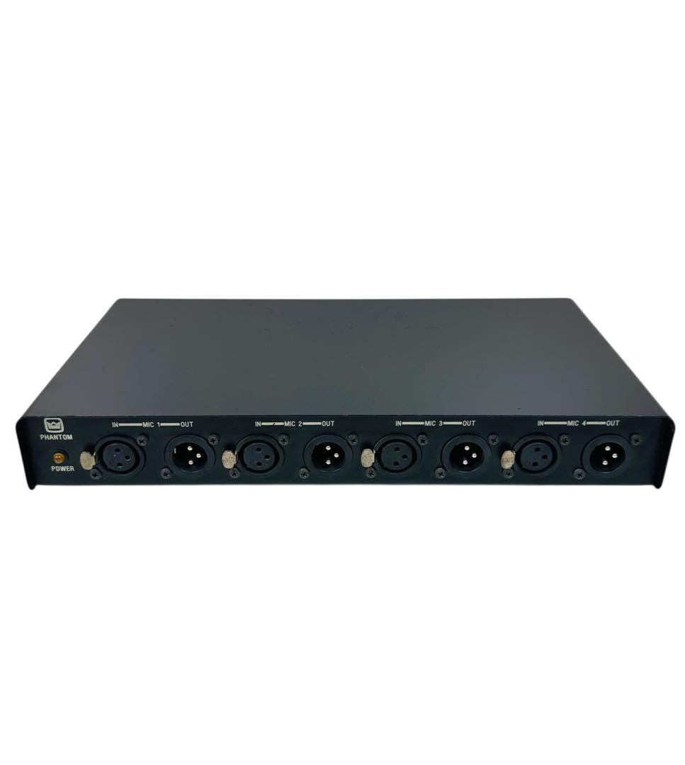 crown 4ch コンデンサーマイク ファンタム電源 PH-4B