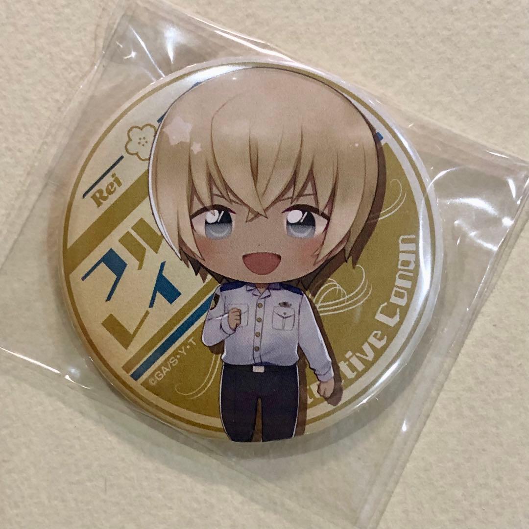 名探偵コナン デフォルメ 缶バッジ　安室透　降谷零