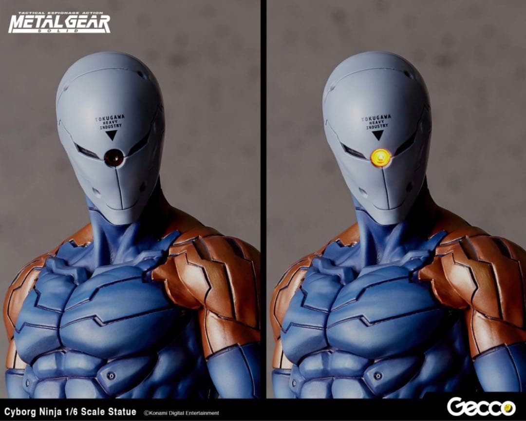 GECCO l Gear Solid サイボーグ忍者 1/6 スタチュー