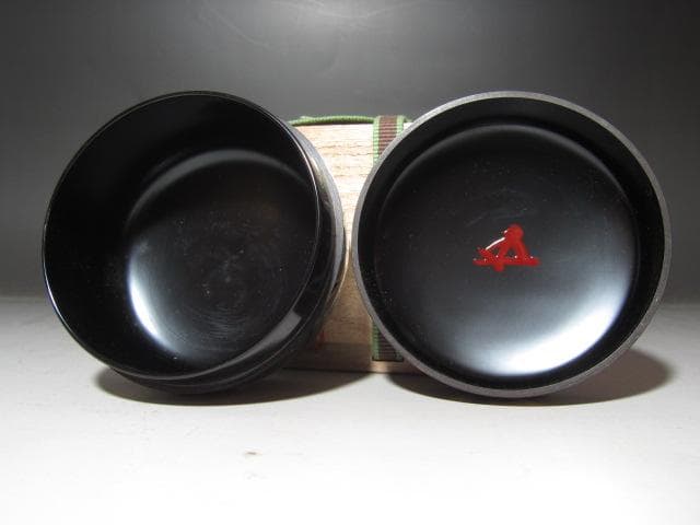 ★　一后一兆　笹露平棗　裏千家　十五代　鵬雲斎の花押がございます★x505