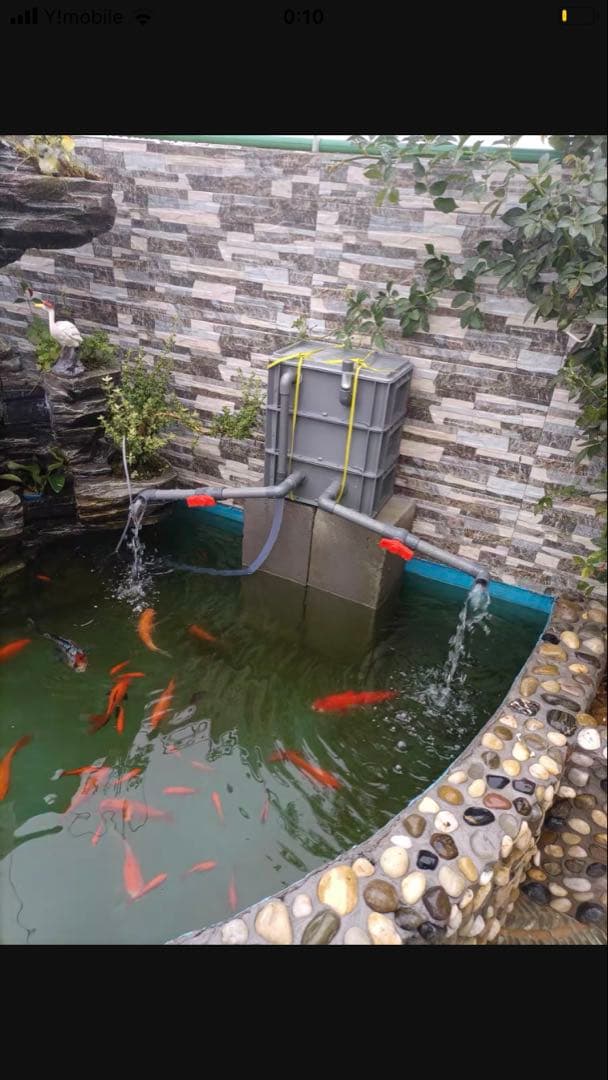 (水漏れ心配無用)ポンプ付き池フィルター万能濾過装置 池フィルター最高濾過装置大