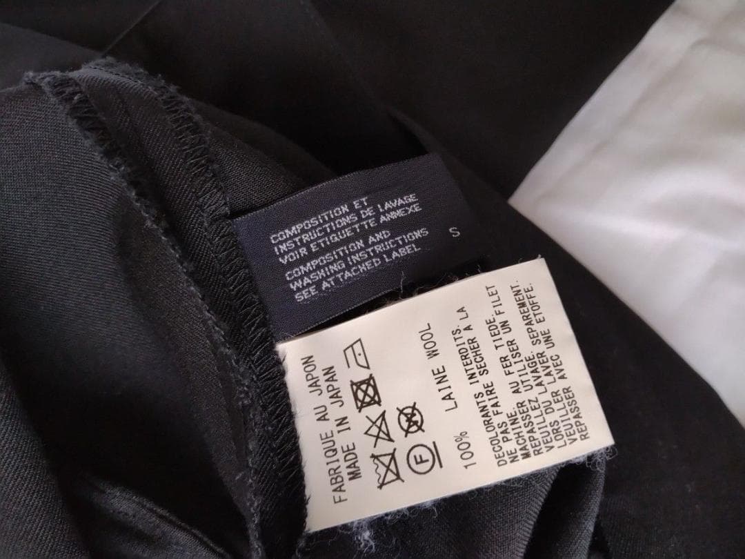 ☆美品☆Yohji Yamamoto LIMI ベルテッドパンツ フェイスロゴ