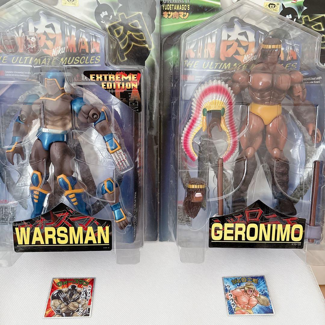 新品未使用 キン肉マン 浪漫堂 フィギュア 2体セット ウォーズマン ジェロニモ
