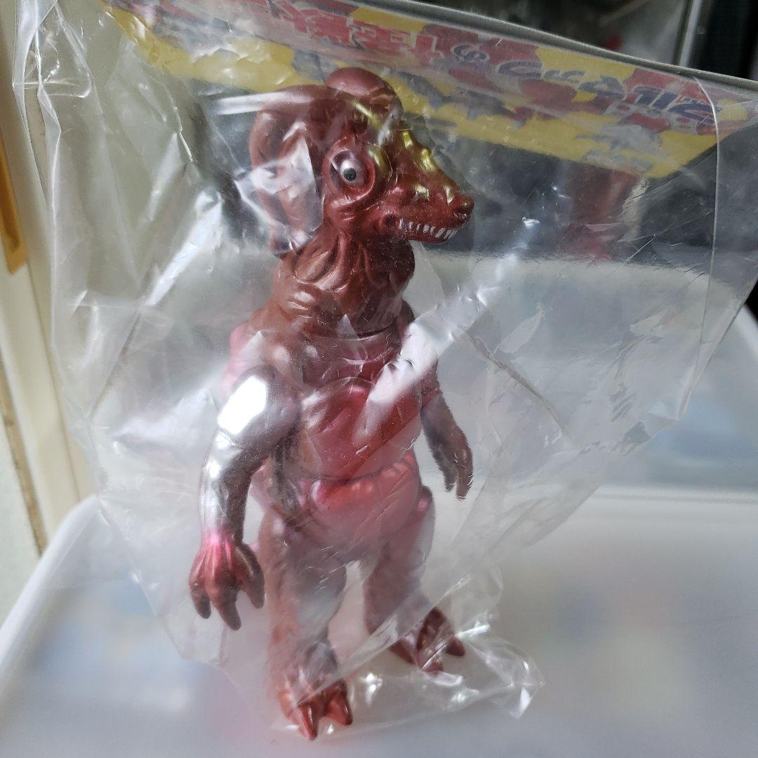 バンダイ　ブルマァク　ソフビ　ウルトラマン　怪獣　ベキラ　ポスターカラー