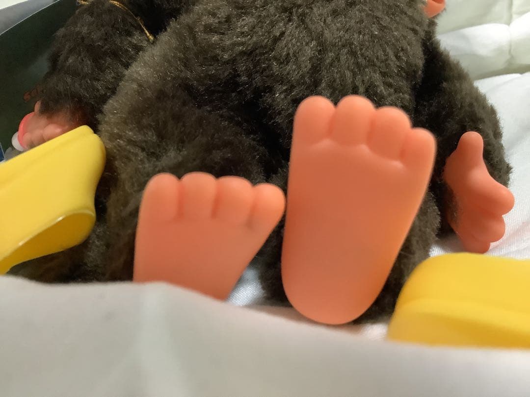 昭和レトロ 超美品 ふた子のモンチッチ 当時物 1974 セキグチ ブルーアイ