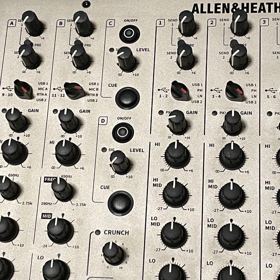 ALLEN&HEATH XONE96 アレヒ DJミキサー 高音質 プリアンプ