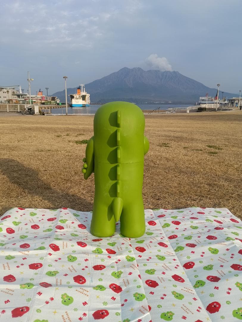 ガチャピン フィギュア バンダイ