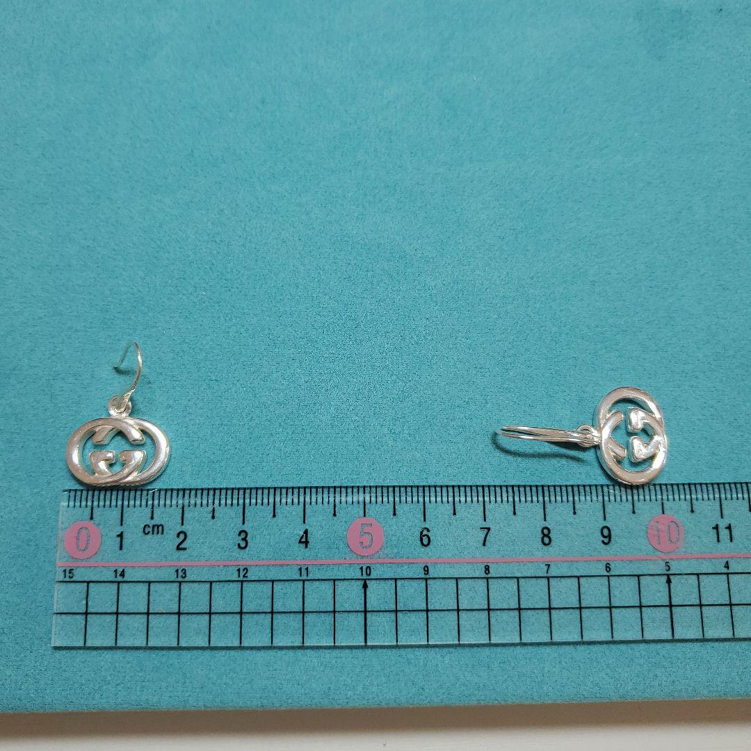 【美品☆洗浄済☆即日発送】GUCCI ピアスインターロッキングG フックa033