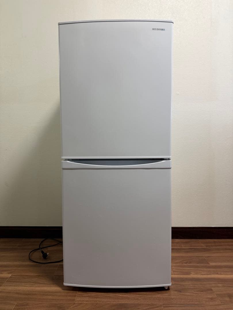 アイリスオーヤマ IRSD-14A-W ノンフロン冷凍冷蔵庫