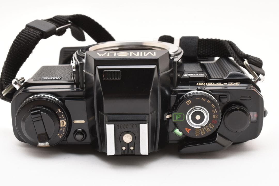 美品 MINOLTA X-700 ブラック フィルム　モルト新品交換済 M630
