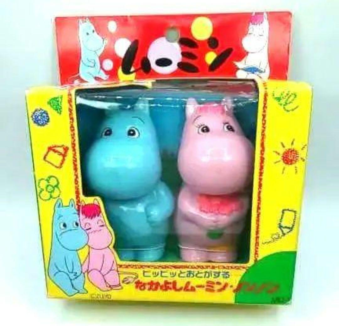 ムーミン　昭和　 放送当時物！ ソフビ 人形【 なかよし ムーミン ノンノン】