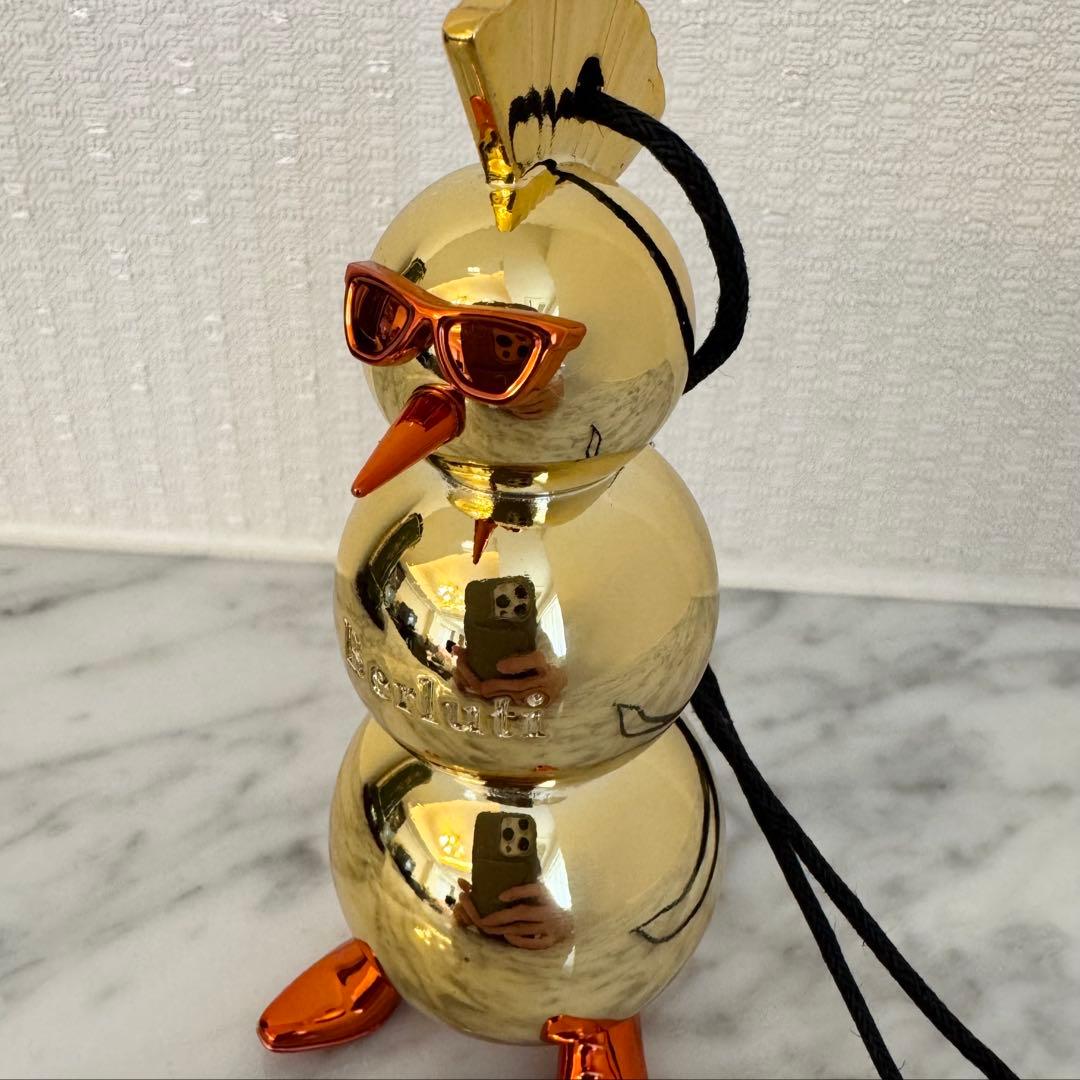 限定非売品⭐️Berutti ベルルッティ　ノベルティ　ゴールド ストラップ