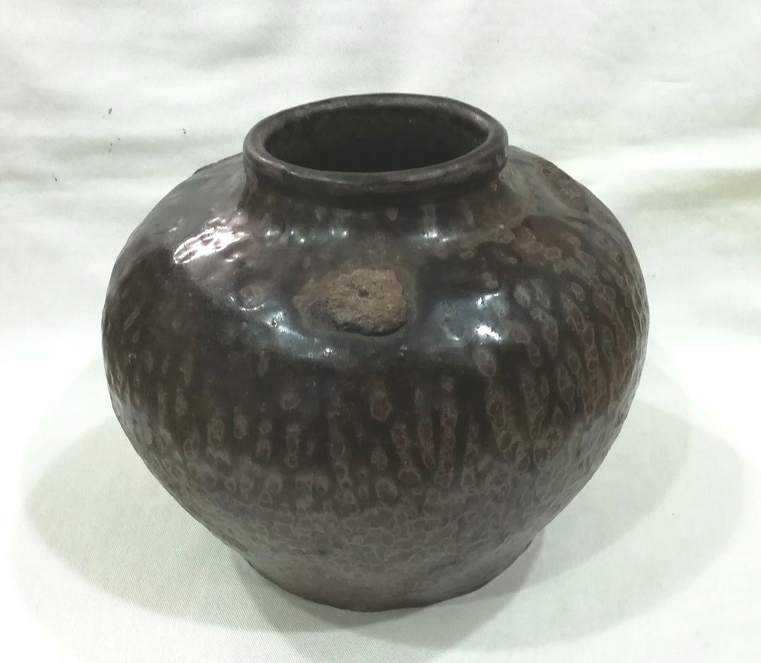 古丹波流釉壺