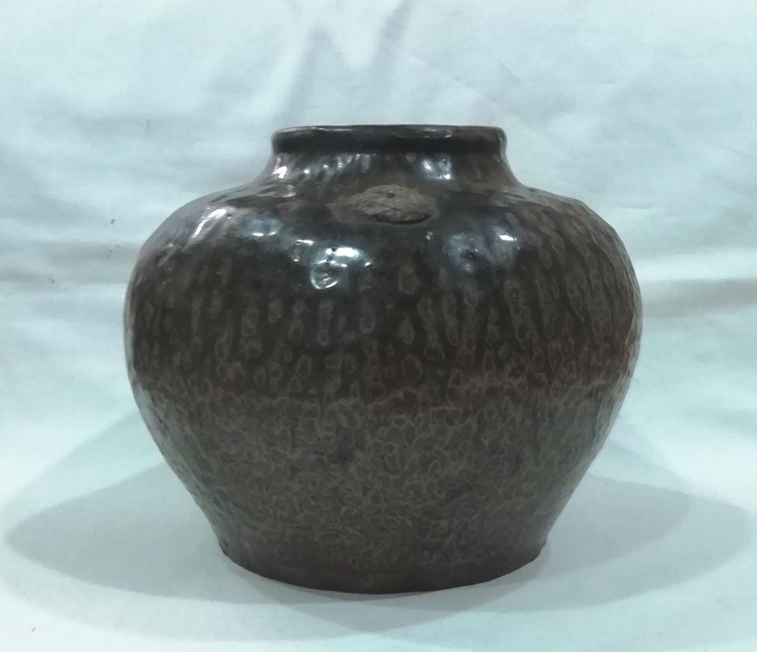 古丹波流釉壺