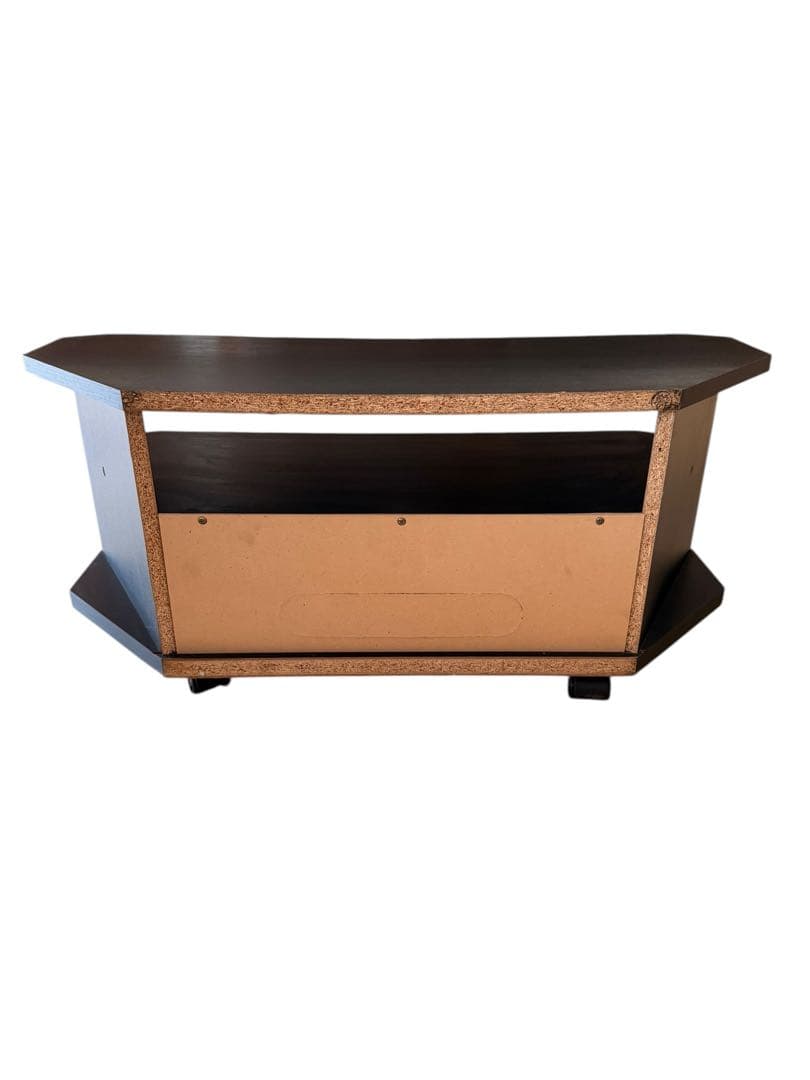 14390 キャスター付　コーナーテレビ台　ガラス扉 テレビ台　モダン