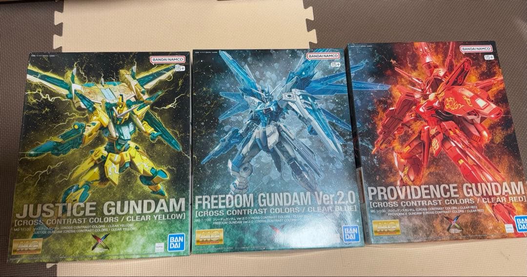 MG クロスコントラストカラーズ　3体セット