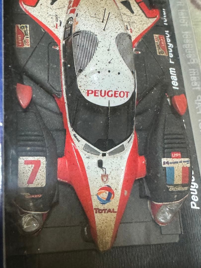 スパーク 1/43 プジョー 908 HDI FAP 限定 ウェザリング仕様