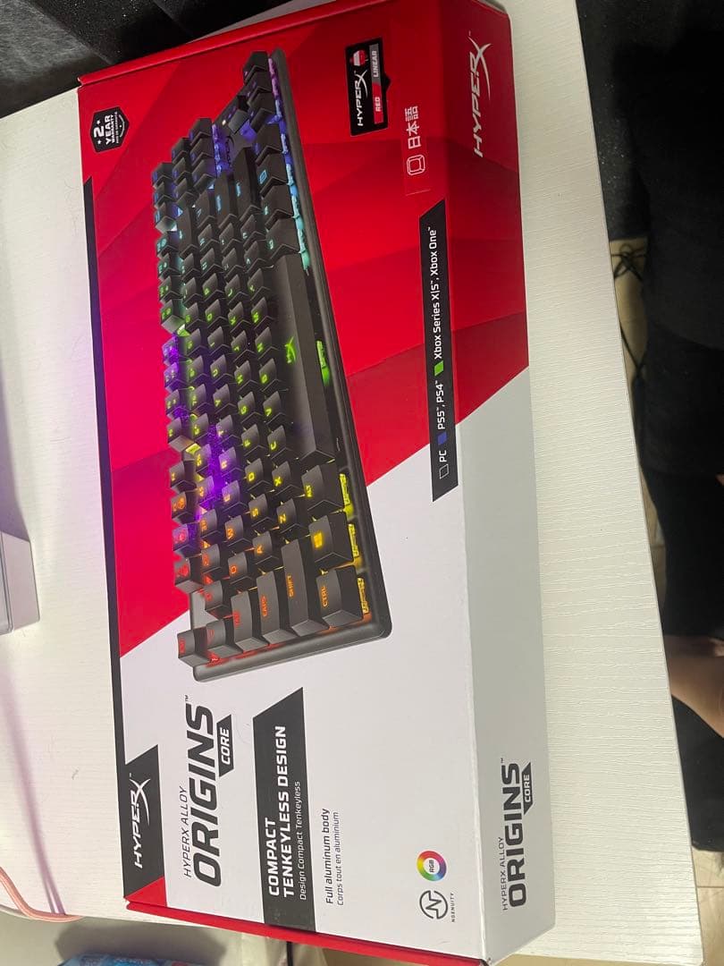 HyperX Alloy Origins Core HX-KB7RDX-JP …