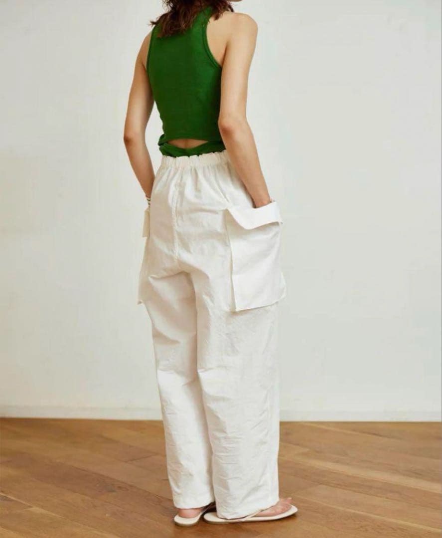 パンツ PHEENY COTTON NYLON DUMP MILITARY PANTS