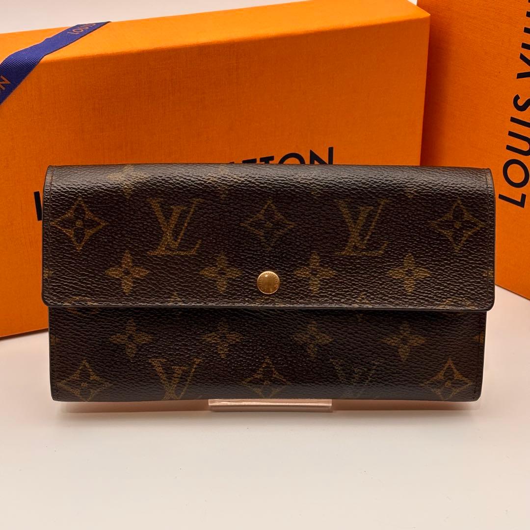 ✨鑑定済み✨ルイヴィトン✨ポシェット ポルトモネ クレディ 長財布 モノグラム