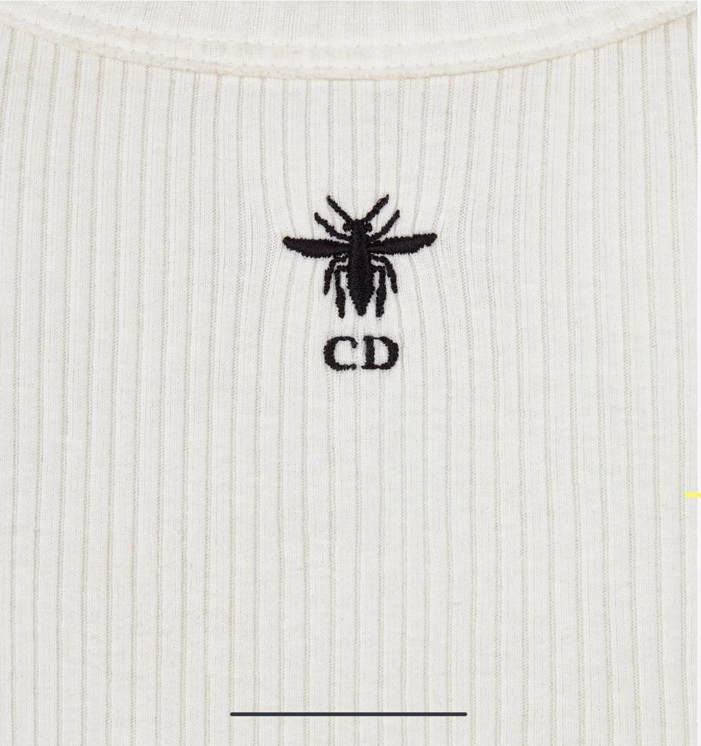 DIOR タンクトップ　白　XSサイズ　美品