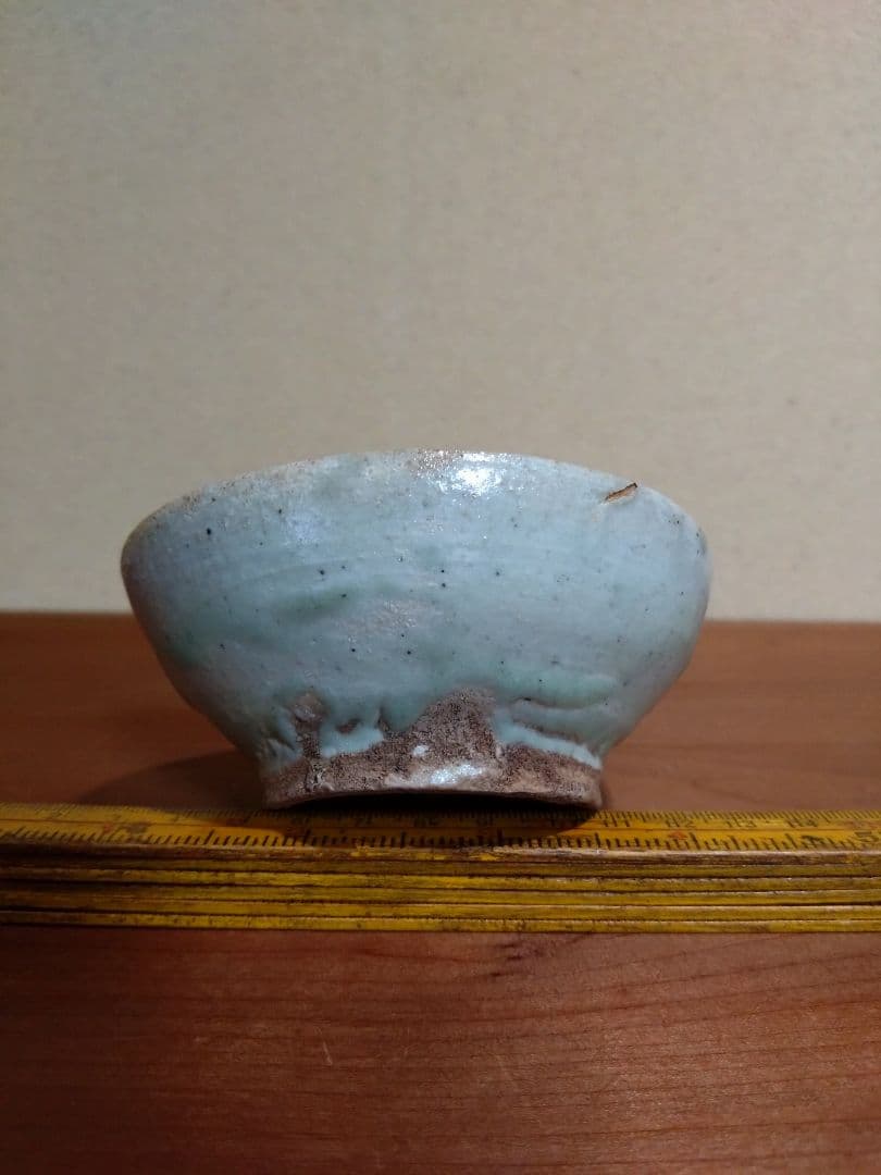 李朝初期 白磁 平盃 無庇完品