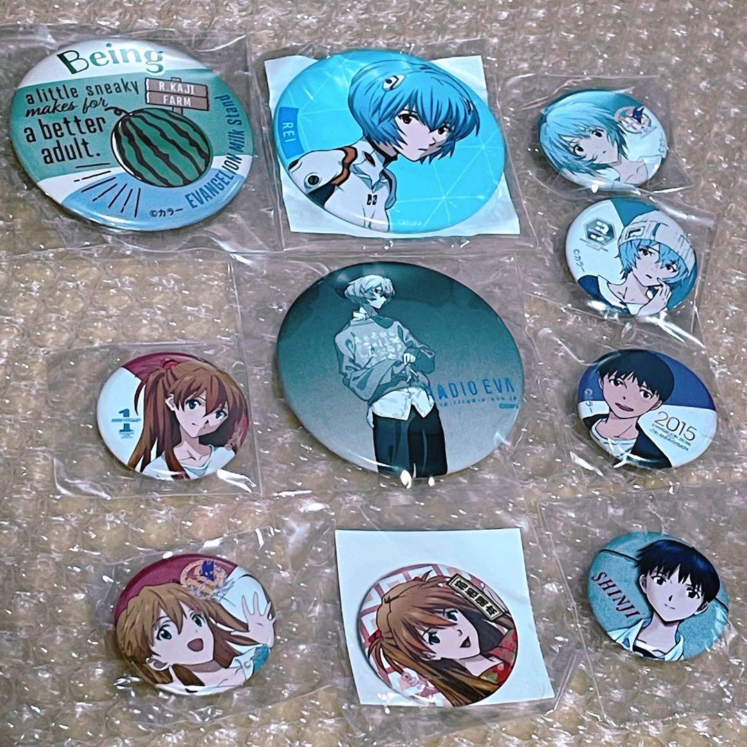 エヴァンゲリオン 缶バッジ まとめ売り