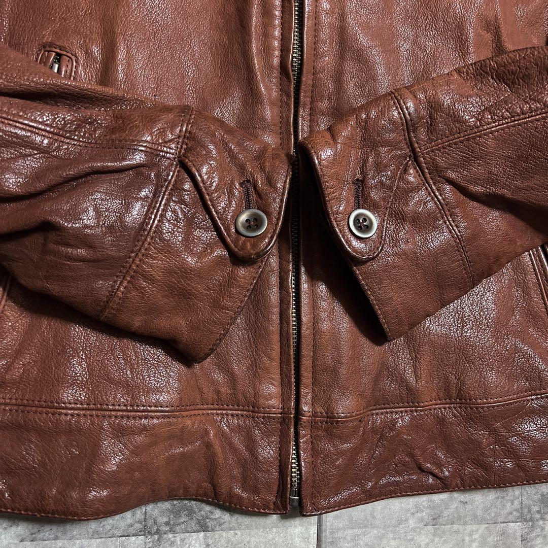 ジャケット・アウター banana republic cowhide leather jacket