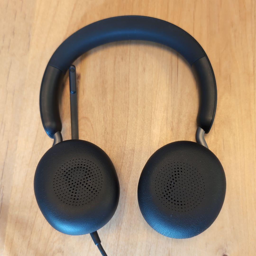【美品】Jabra Evolve2 40 MS 有線ヘッドホン USB-C