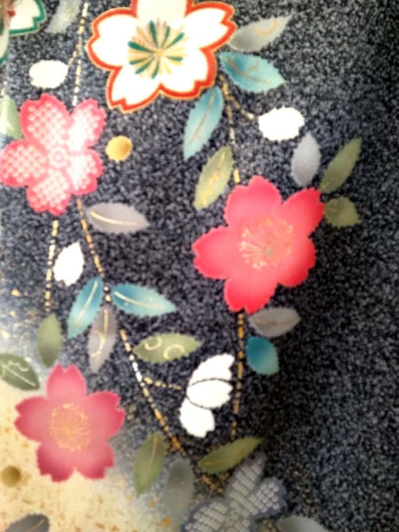 振袖フルセット、正絹、成人式、重ね襟、帯揚げ帯締め、西陣袋帯、長襦袢美品