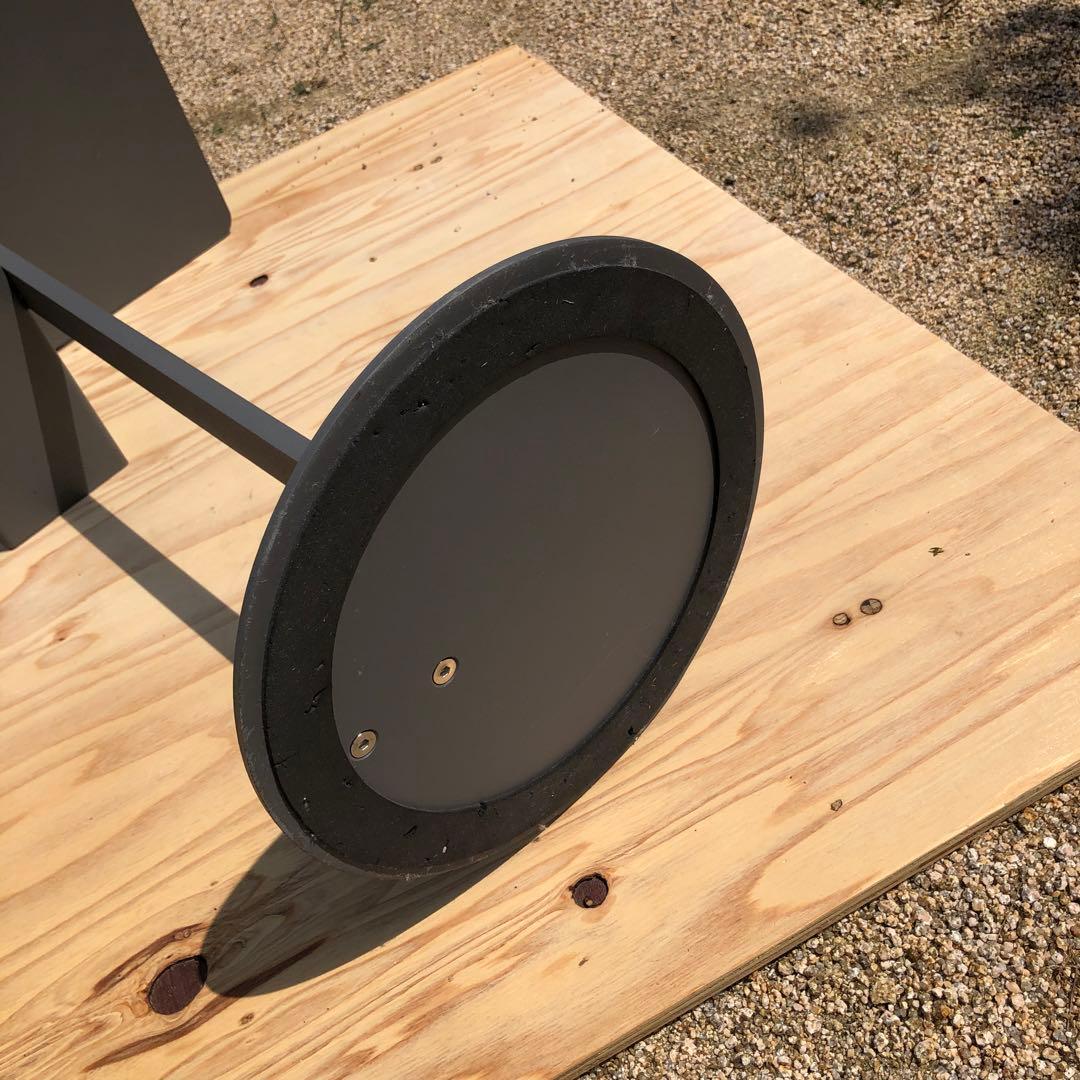 ◇廃盤◇MUJI 無印良品 idee mono サイドテーブル スチール グレー