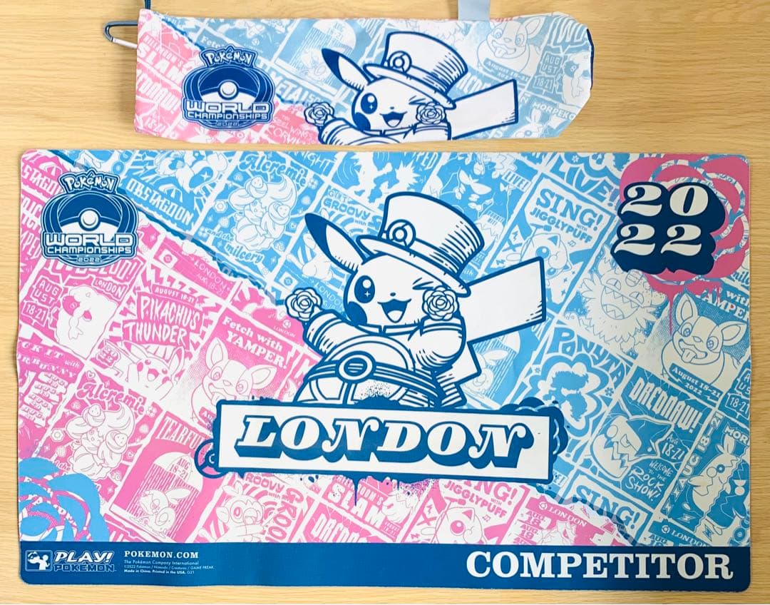 ポケモンワールドチャンピオンシップス2022ロンドン　プレイマット 競技者限定