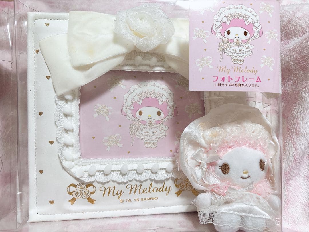 マイメロディ♡新品♡未使用ウェディング♡レースデザインシリーズ♡フォトフレーム♡