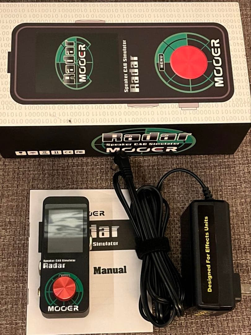 Mooer Radar IRローダー スピーカーキャビネットシミュレーター