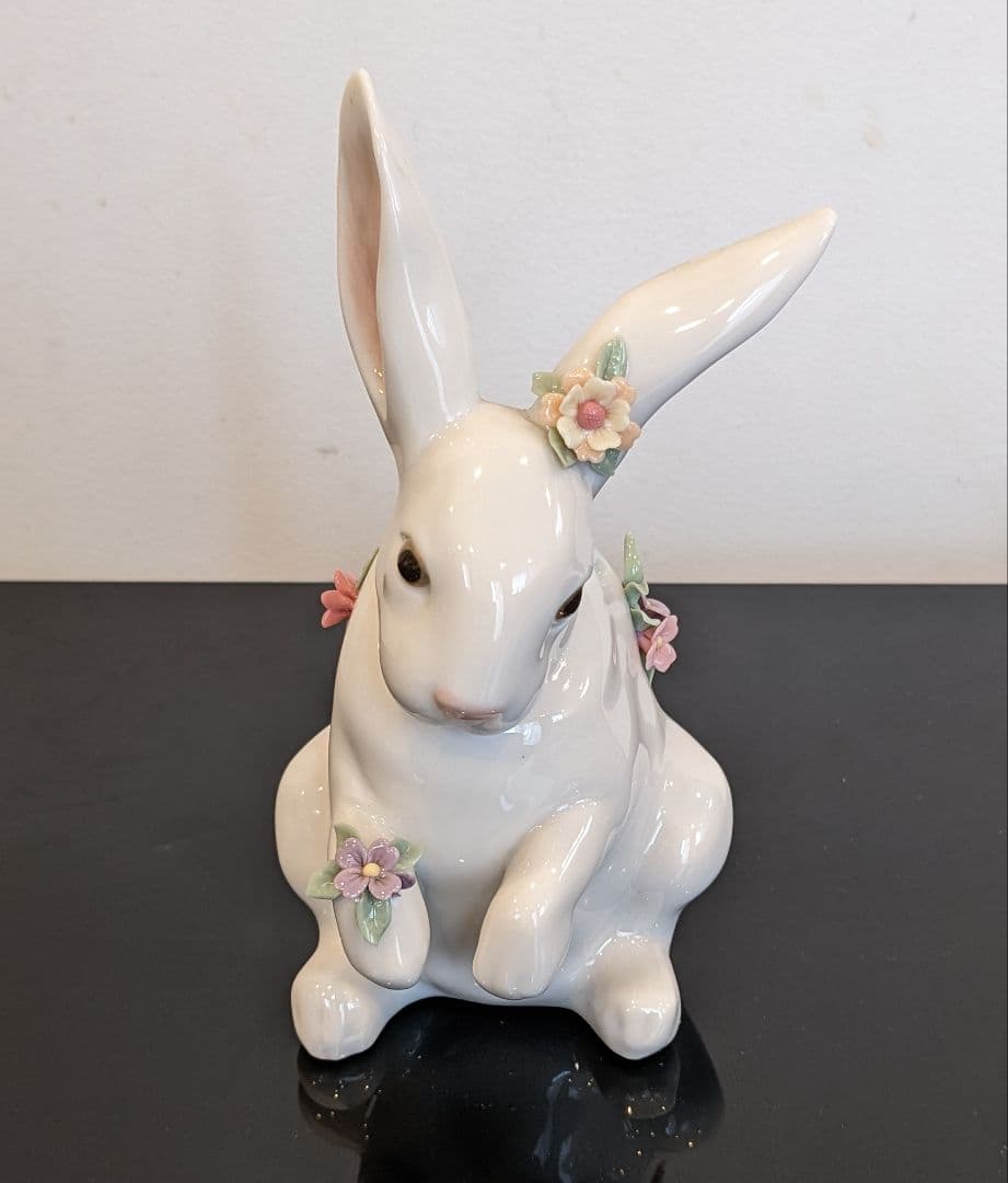 LLADRO リヤドロ 白うさぎ