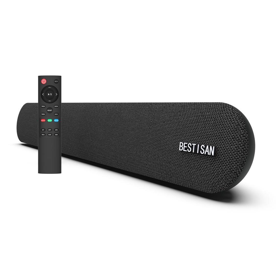 BESTISAN サウンドバー Bluetoothスピーカー SK01