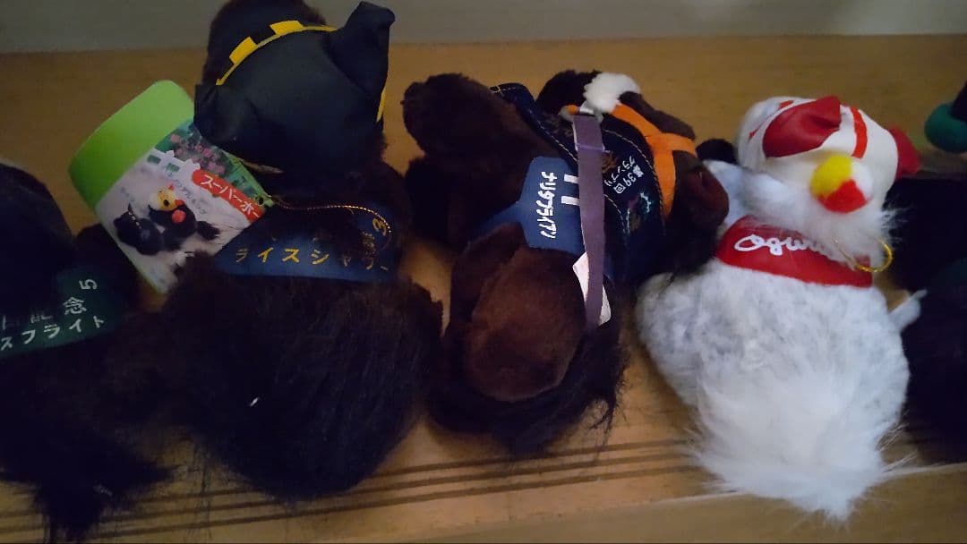 競馬ぬいぐるみセット avanti オグリキャップ ナリタブライアン セガ