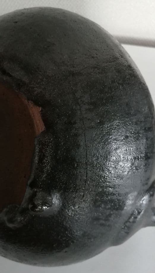 長崎　愛宕焼　土瓶