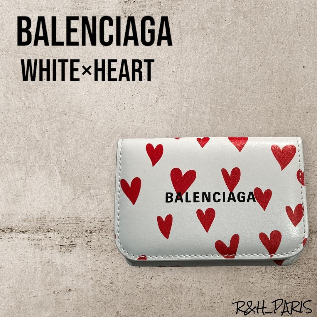 新品★BALENCIAGA バレンタイン限定デザイン ミニウォレット
