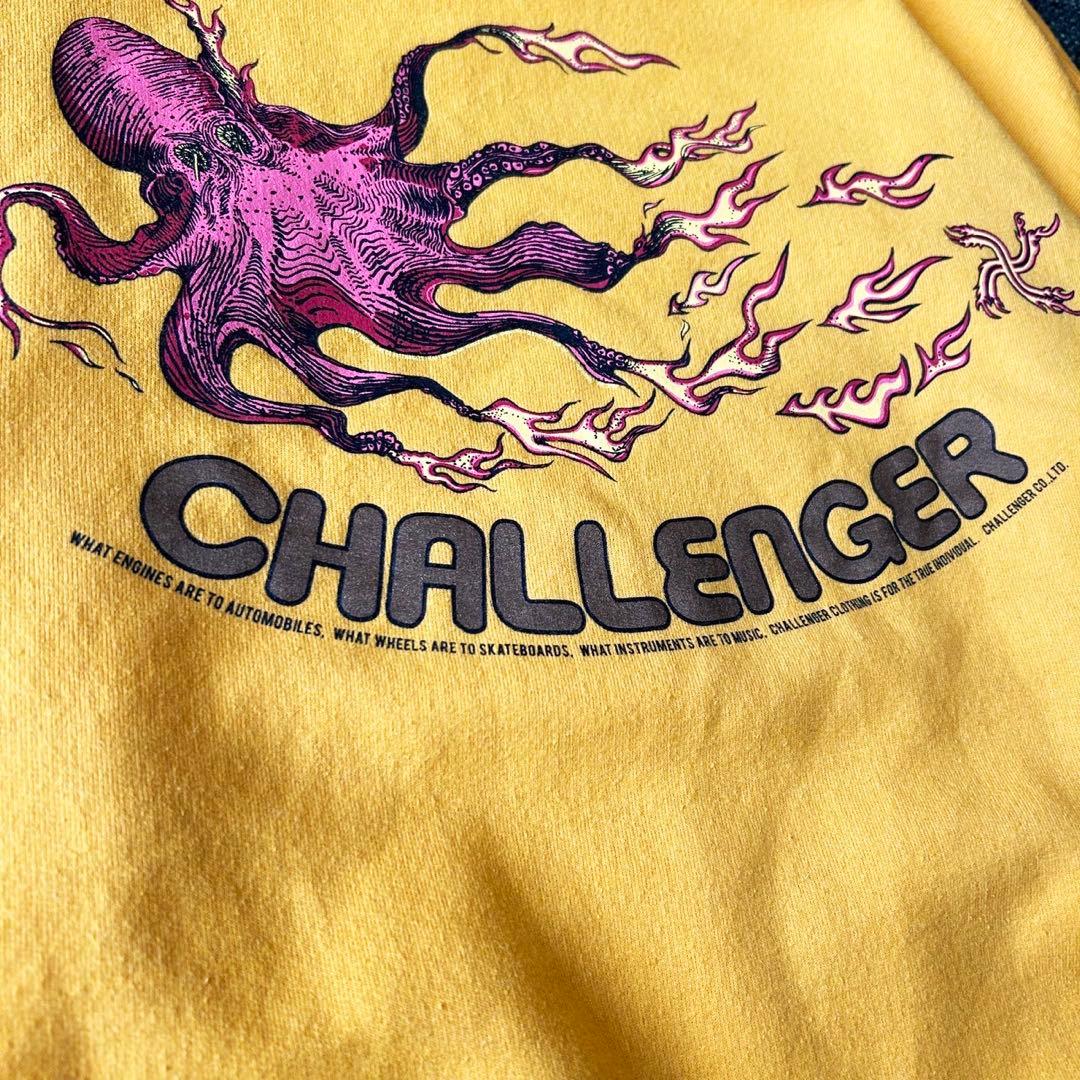 ★CHALLENGER チャレンジャー タコファイヤー オクトパス パーカー