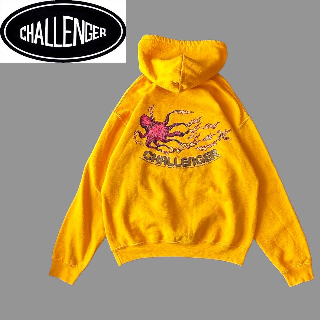 ★CHALLENGER チャレンジャー タコファイヤー オクトパス パーカー