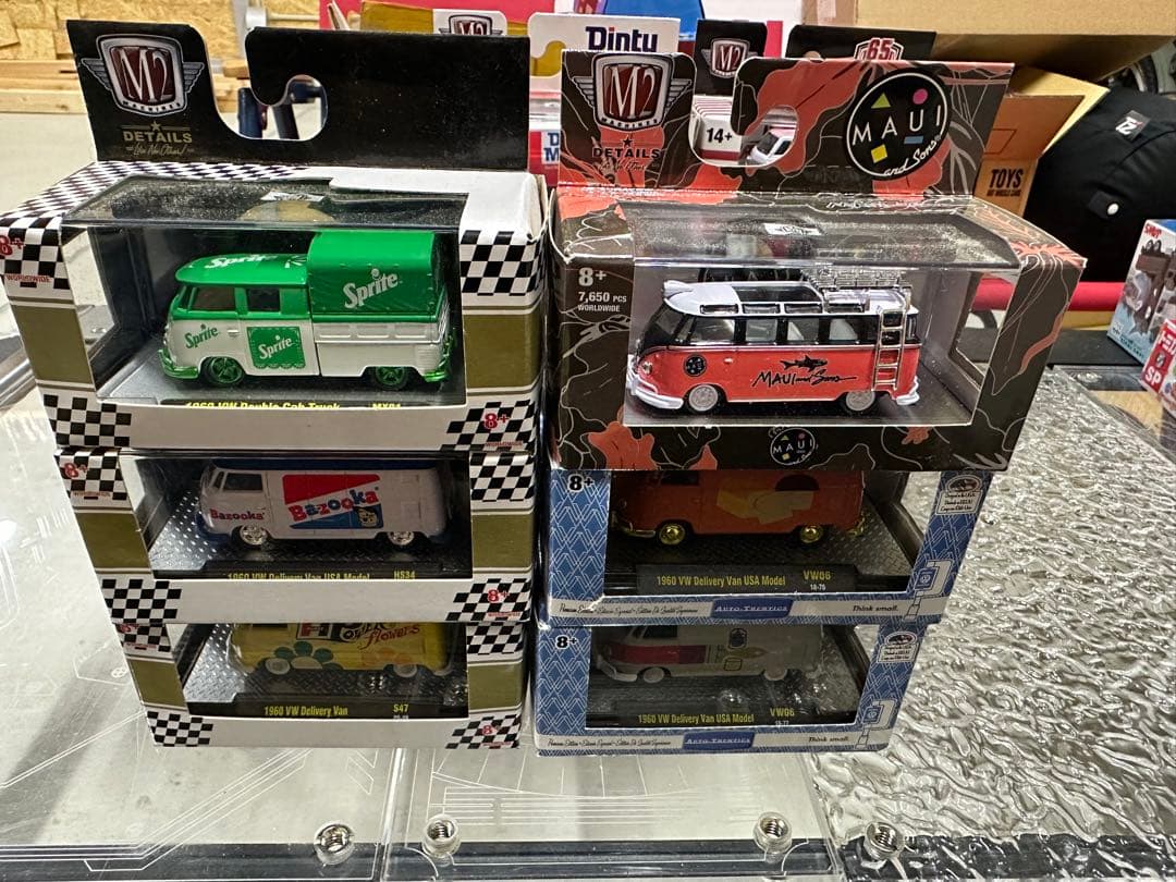 M2マシーン 6台セット ワーゲンバス vw ホットウィール チェイス レア