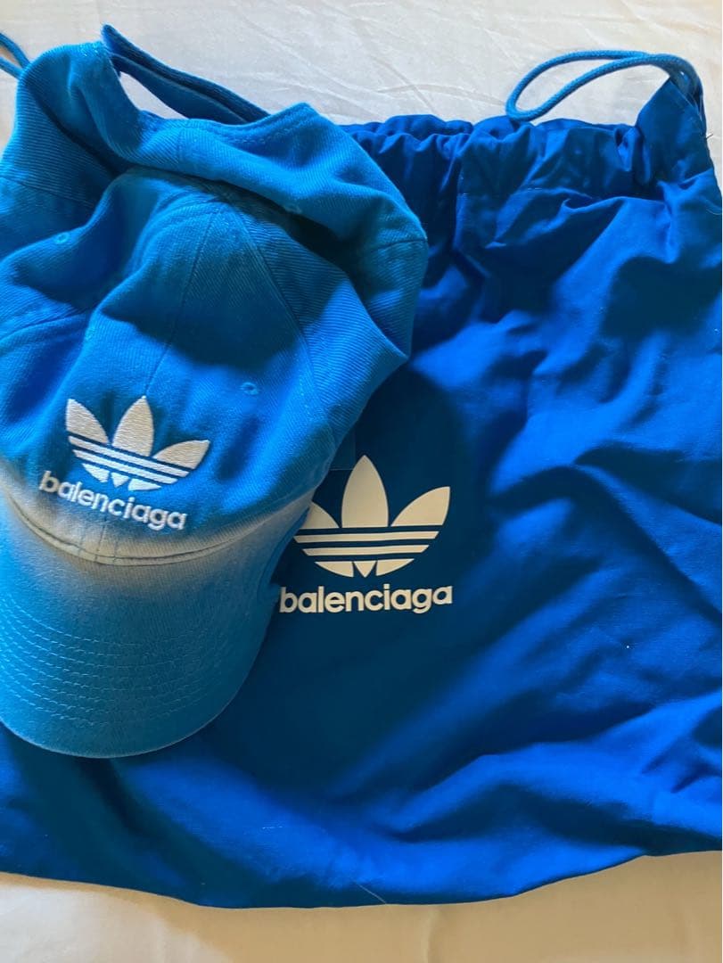 balenciaga adidas ベースボールキャップ 新品